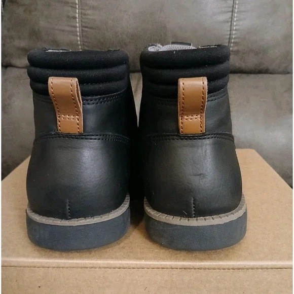 Dr. Scholl's Shoes Mens Syndicate Black Flat Ankle Boots Size 8 Man-Made - Picture 9 of 11